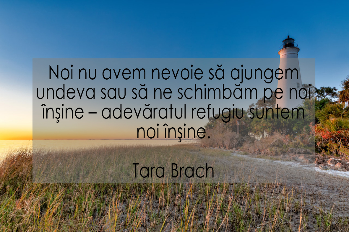 Adevaratul refugiu – Tara Brach | O carte despre cel mai apropiat refugiu