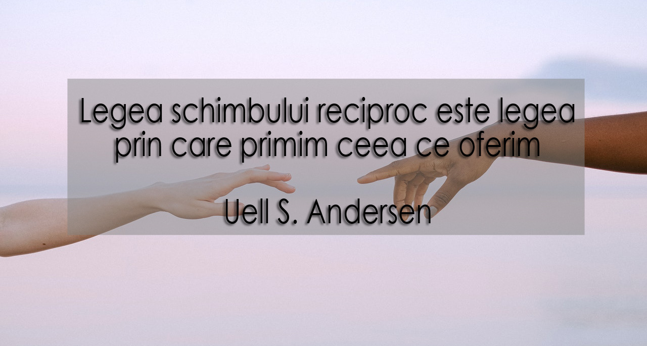 Viata ca un ecou! Primim ceea ce oferim!